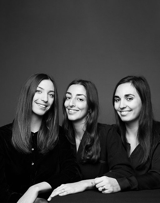 Photo de Célia, Karen & Anaelle : Co-fondatrices et administratrices du fonds de dotation Azickia 